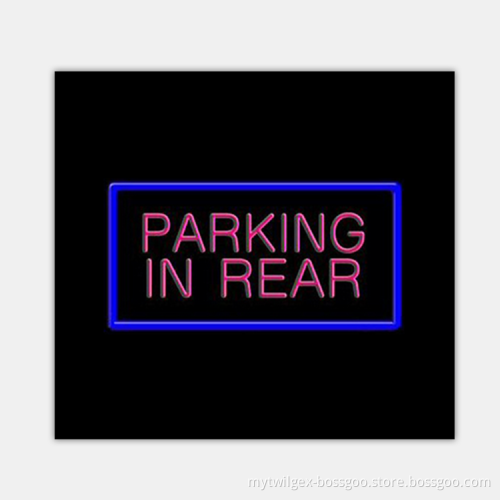 wholesale china factory price parking in rear neon novelty light